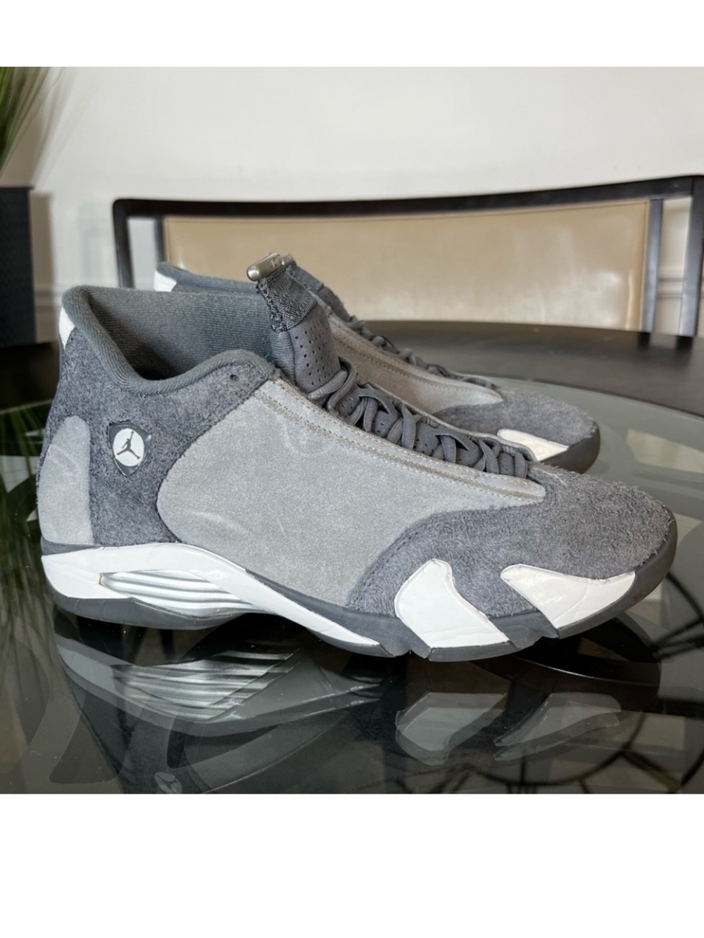 Nike Air Jordan 14 Retro
Flint Grey White Size 11